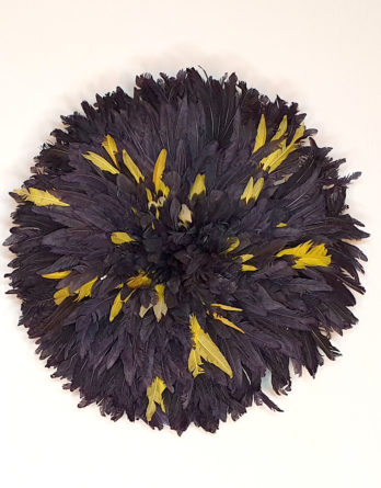 Juju Hat 50cm Bicolore Noir Jaune